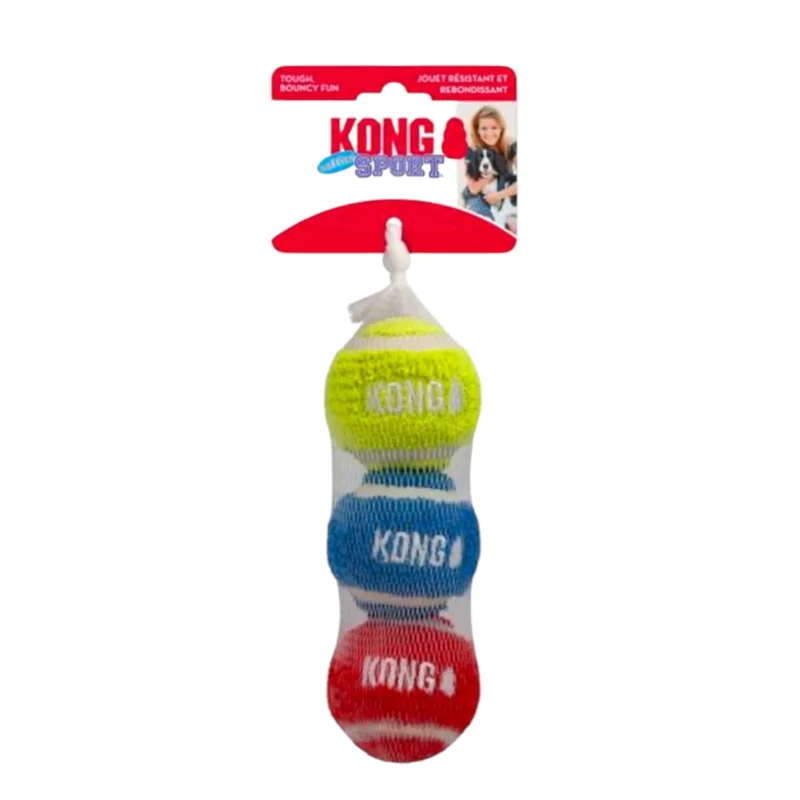 KONG Sport Softies Balls Medium para Perros — Pelotas Blandas Talla M
