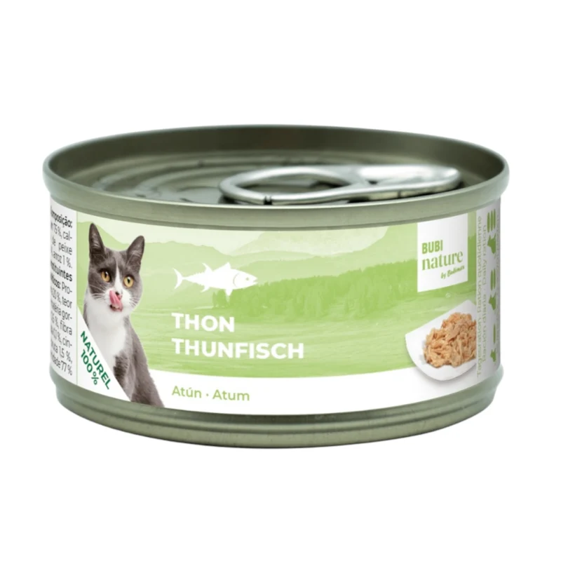 Bubi Nature Cat Atún — Comida Húmeda Complementaria para Gatos