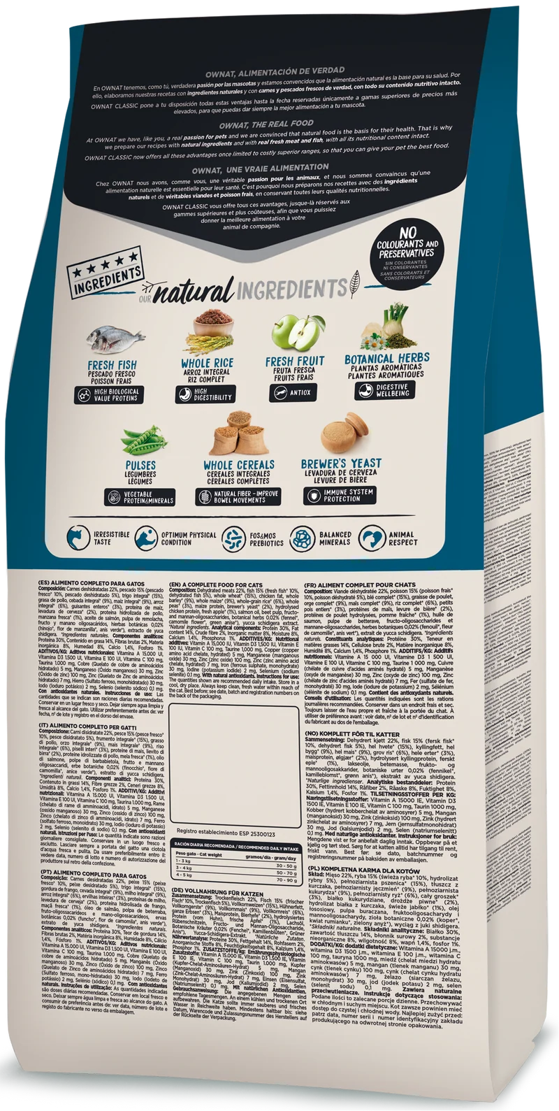 Ownat Classic Fish para gatos