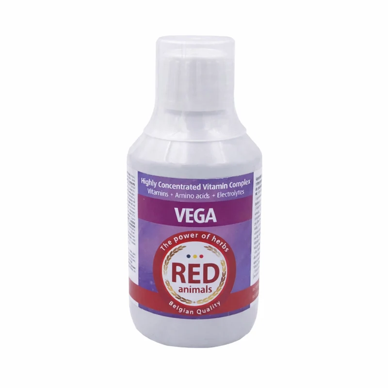 Vega Vit 100ml, (vitaminas, aminoácidos, electrolitos) Red Animals