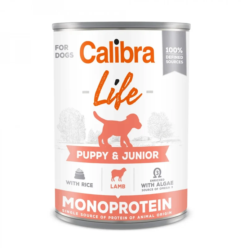 Calibra Dog Life Puppy&Junior Cordero