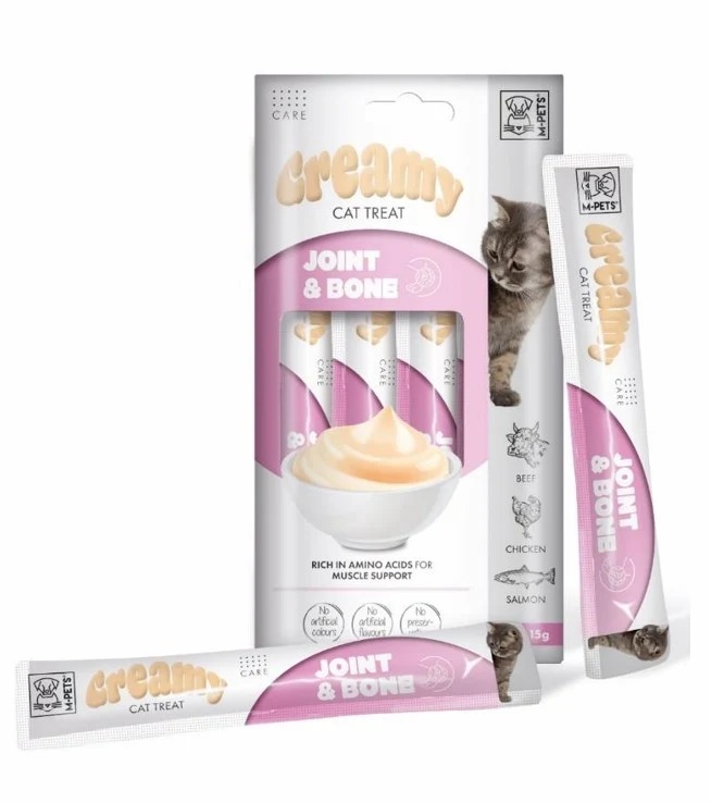 Creamy Cat Joint & Bone - Buey, Pollo y Salmon