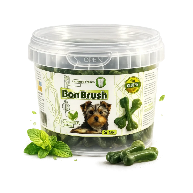 BonBrush Tasty Bote Snack para Perros