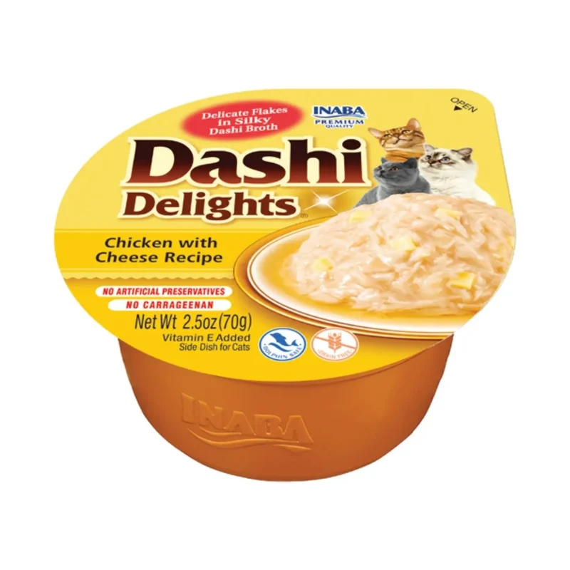 Dashi Delight CAT Pack 6x70 g | Comida Húmeda para Gatos Rica en Proteínas