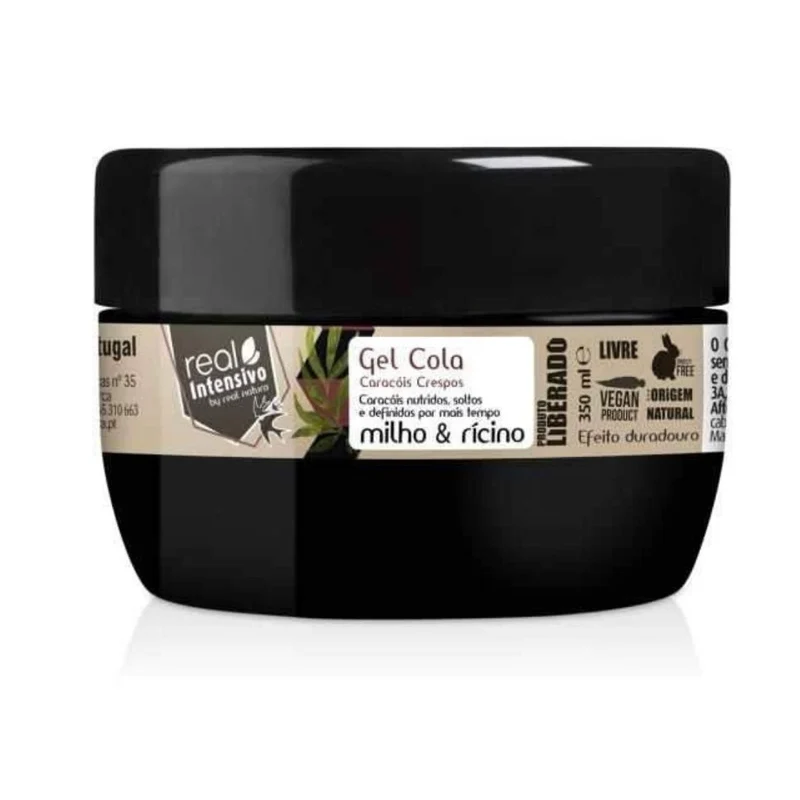 Real Natura Gel Cola Caracóis Crespos Liberado 350ml