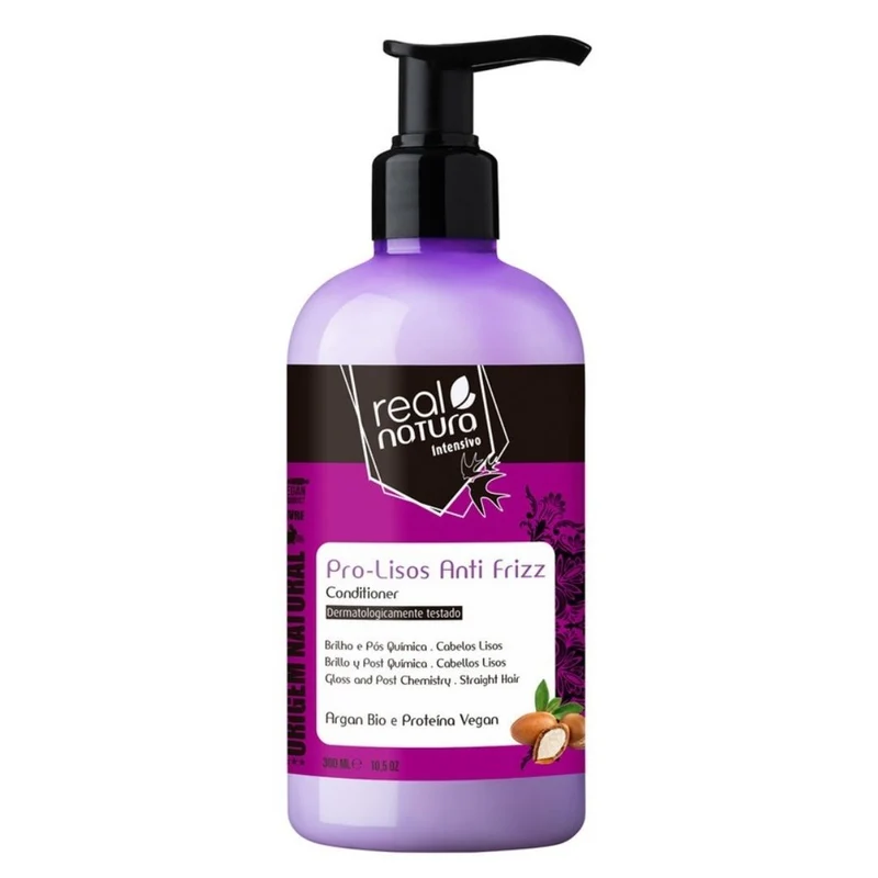 Real Natura Condicionador Pro-Lisos Anti Frizz 300ml