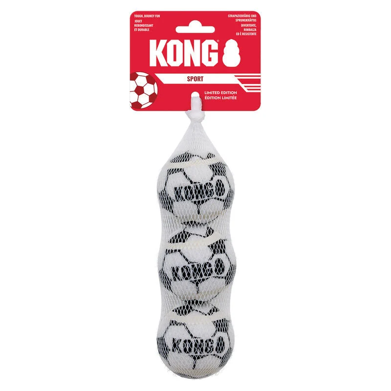KONG Sport Pelotas de Fútbol para Perros | Especial Mundial 2026