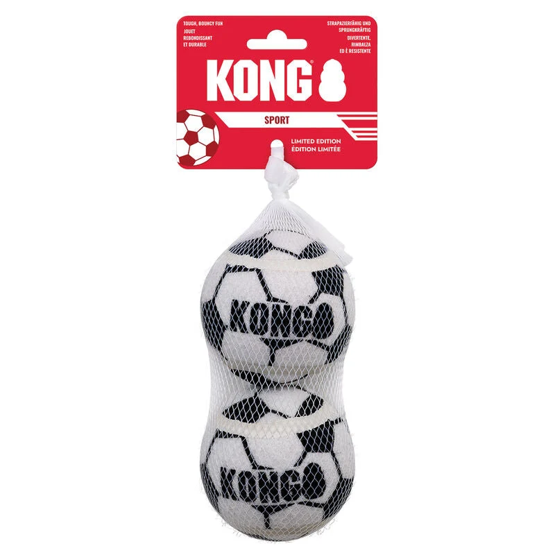 KONG Sport Pelotas de Fútbol para Perros | Especial Mundial 2026