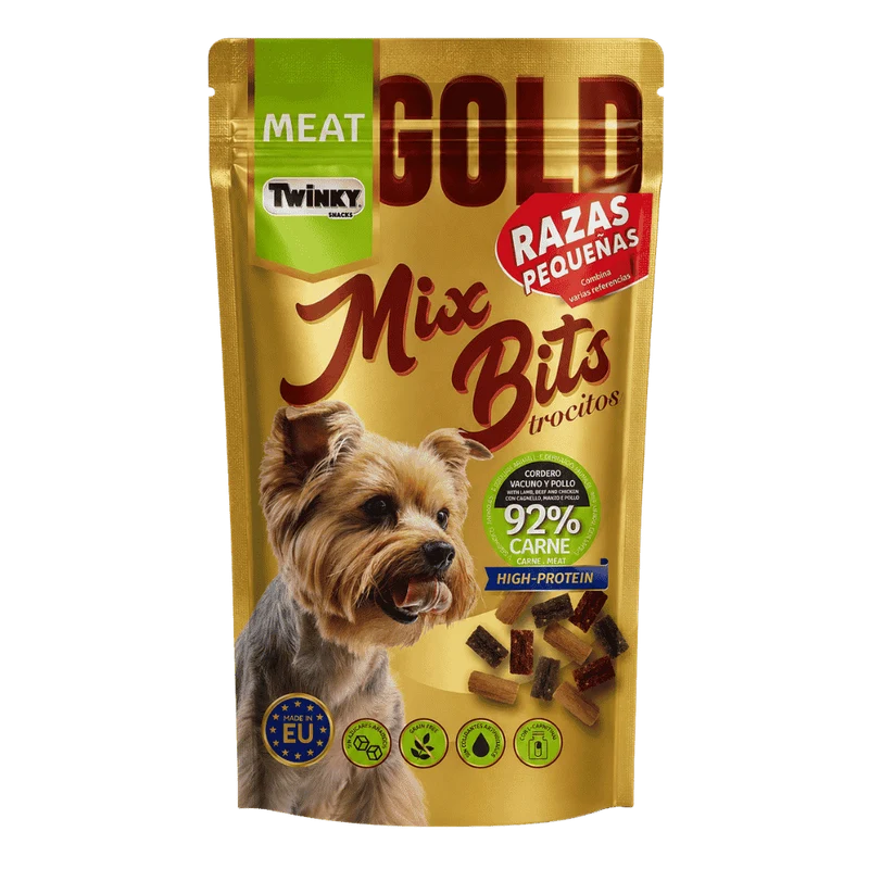 Twinky Snack Mixbits Vacuno y Pollo 60 g para Perros