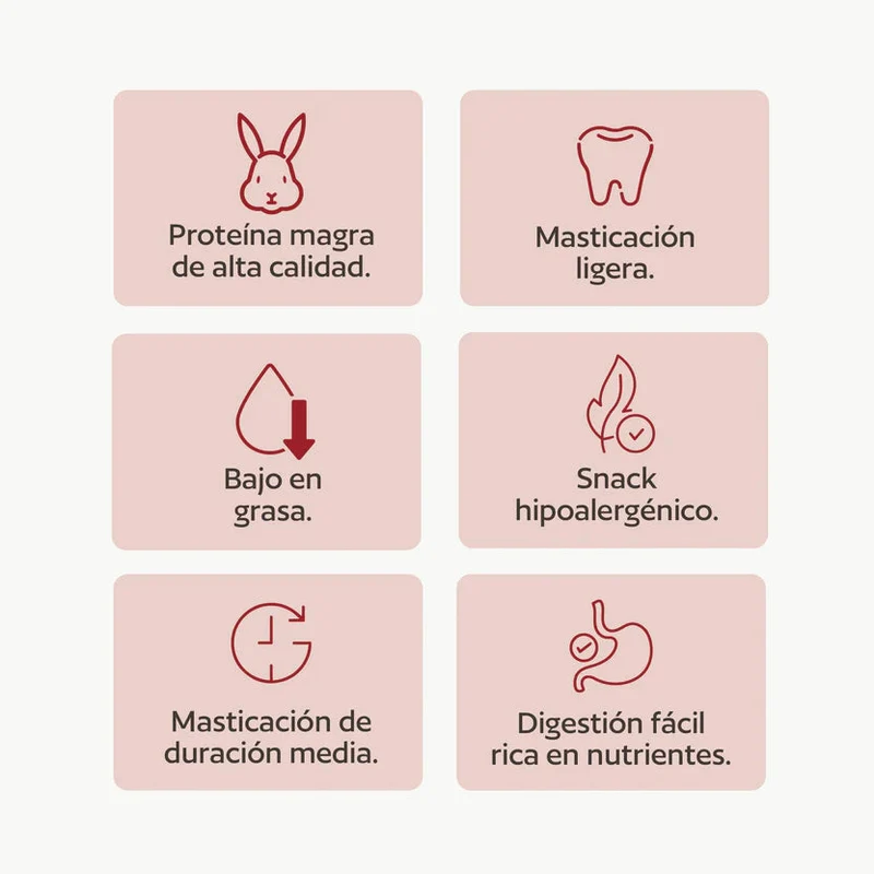 Hobbitalf Orejas de Liebre 3 uds Snack Natural para Perros