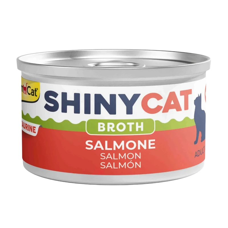 Gimcat Shinycat Caldo para Gatos 70 g en Lata
