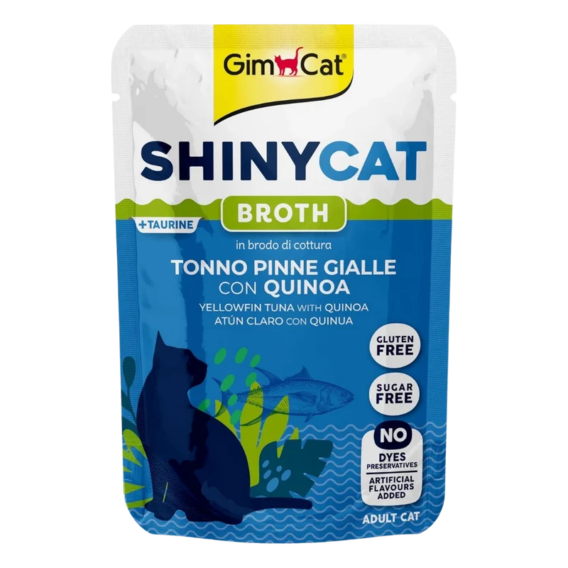Gimcat Shinycat Caldo para Gatos 70 g en Sobre