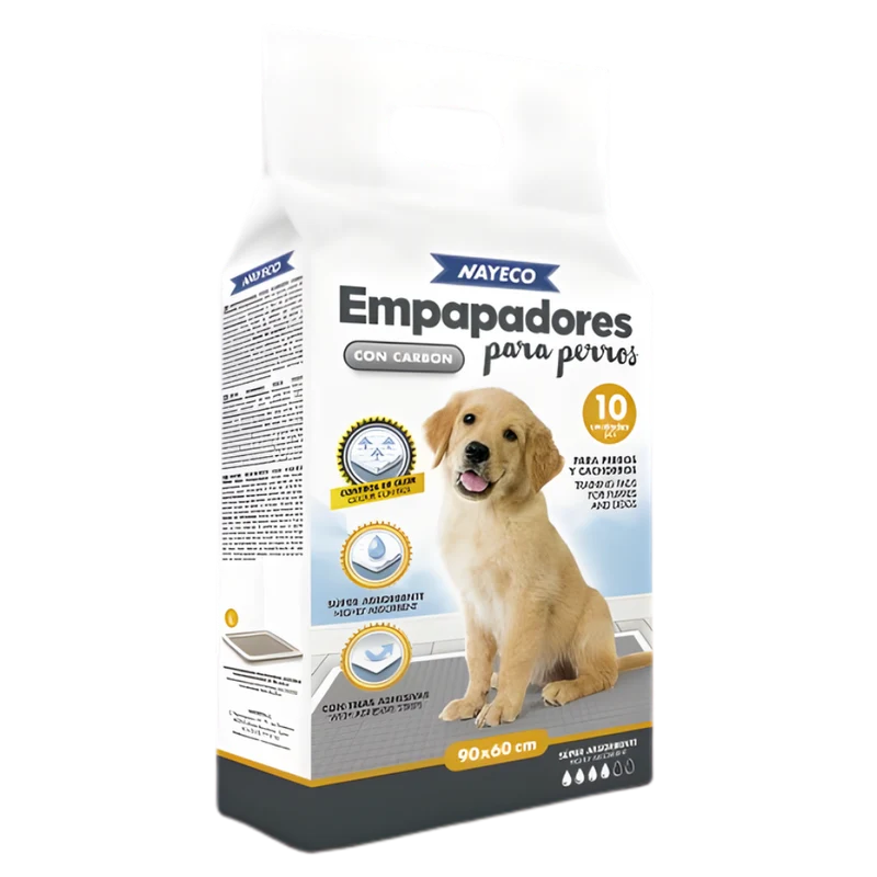 Nayeco Empapadores con Carbón Activo Ultra Absorbentes para Perros