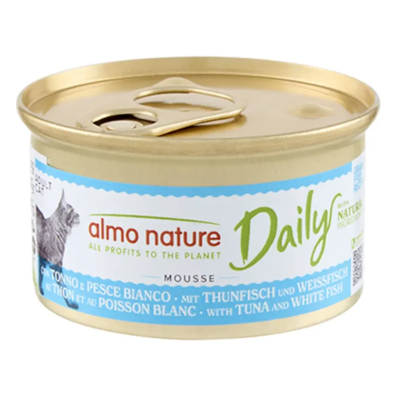 Almo Nature Daily Cat Menú Comida Húmeda para Gatos en Lata 85 g