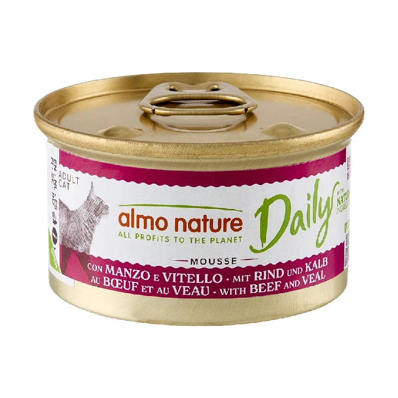 Almo Nature Daily Cat Menú Comida Húmeda para Gatos en Lata 85 g
