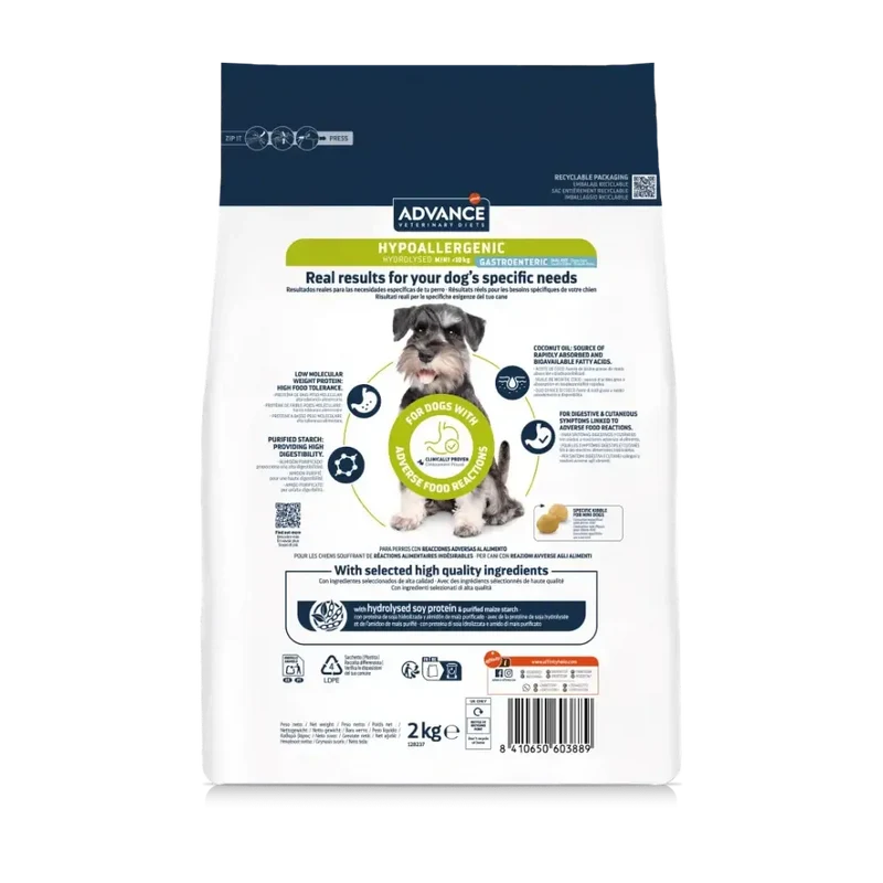 Advance Veterinary Diets Hypoallergenic Mini Pienso para Perros