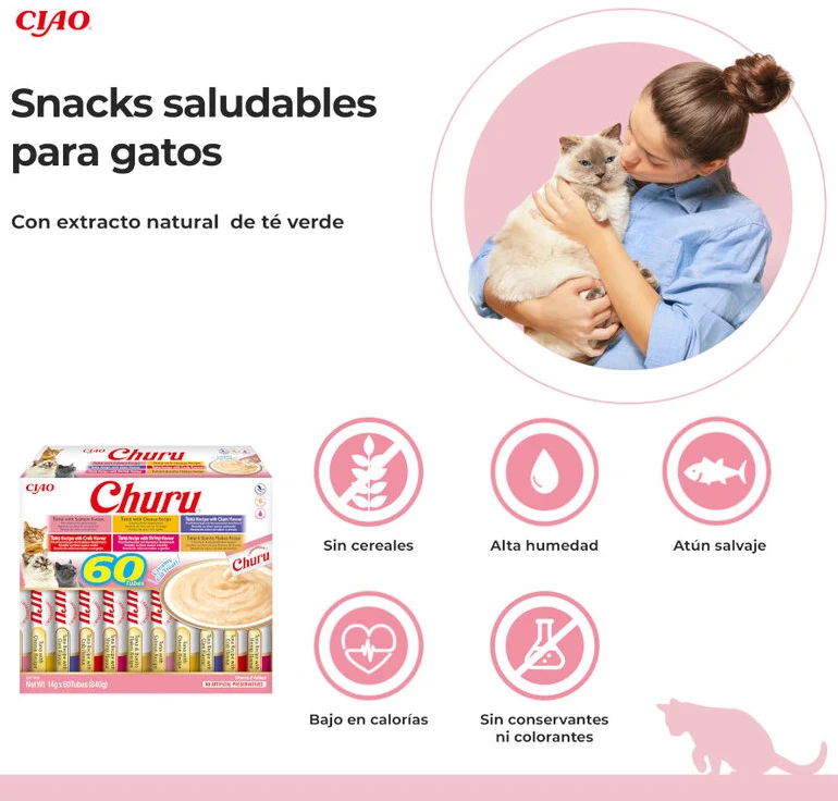 Churu Cat Variedades Atun (60p)