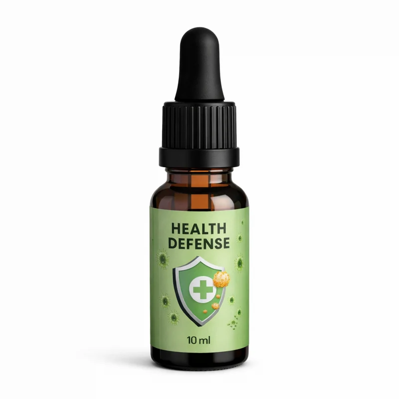 Health Defense 10 ml - Previene la coccidiosis (Antimanchas Negras ⚫️ 🌱) - Regula mejor el pH - Mezcla de hierbas para pájaros
