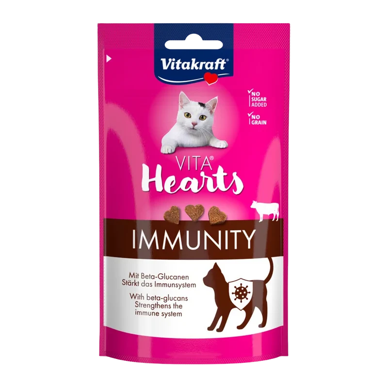 Vitakraft Vita Hearts 40 g Snack Funcional para Gatos