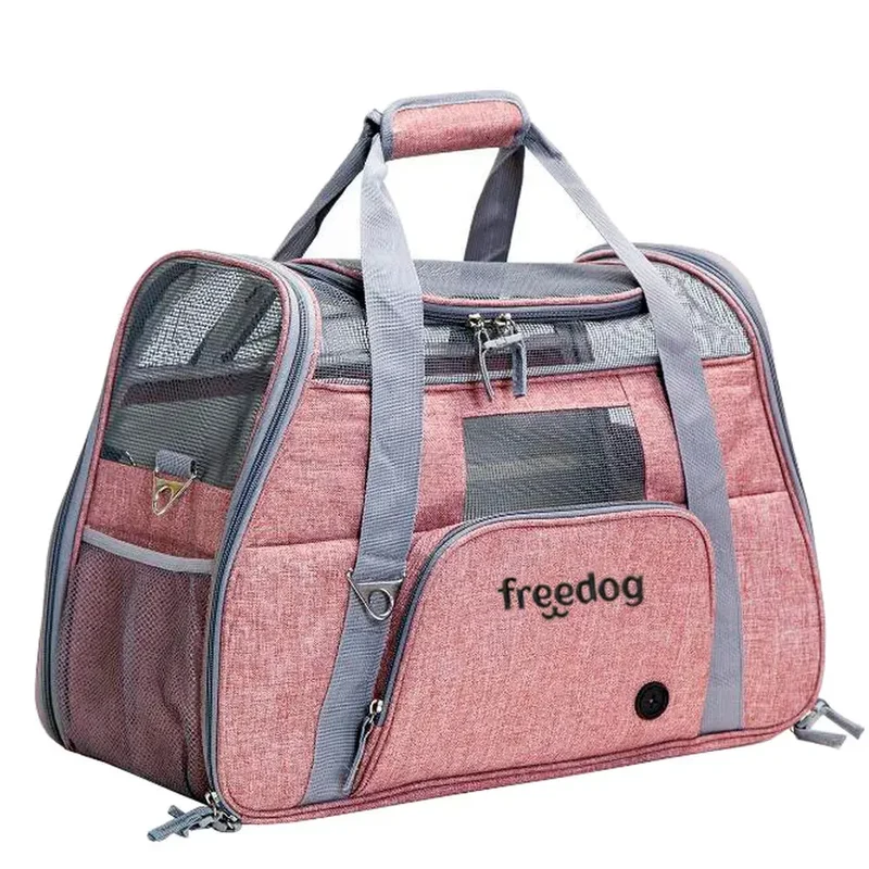 Freedog Bolso Transportín Crossworld Marrón 51x23x35cm
