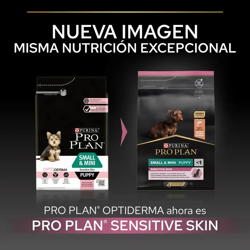 Pro Plan Small&Mini Puppy Sensitive Skin Salmón Pienso para Cachorros