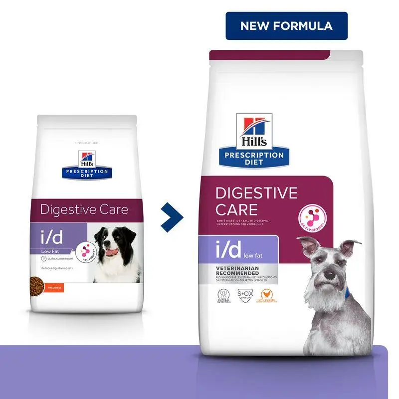 Hill'S I/D Low Fat 4 kg (Enfermedad Gastrointestinal) Alimento para Perros