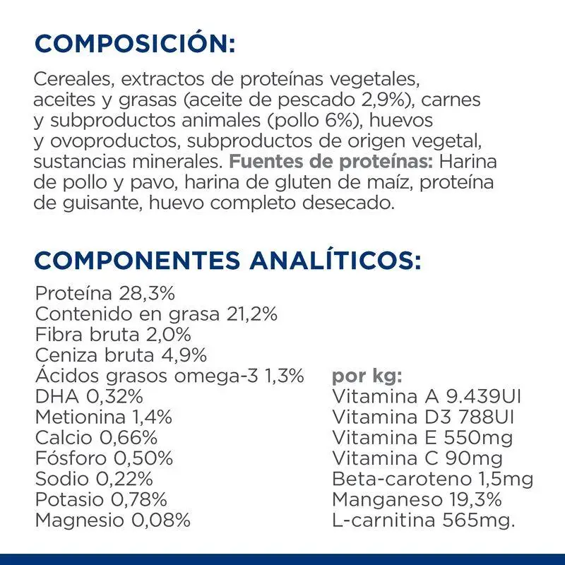 Hill'S K/D+ Mobility 3 kg Alimento para Gatos