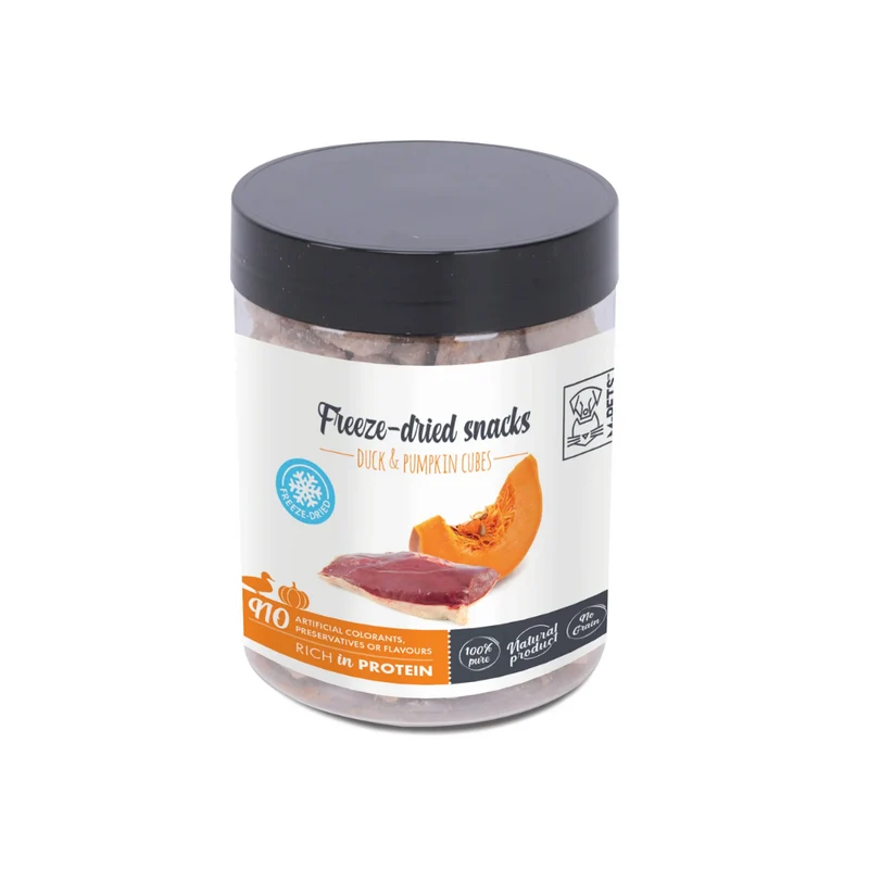 DUCK & PUMKIN CUBES Freeze-dried snacks