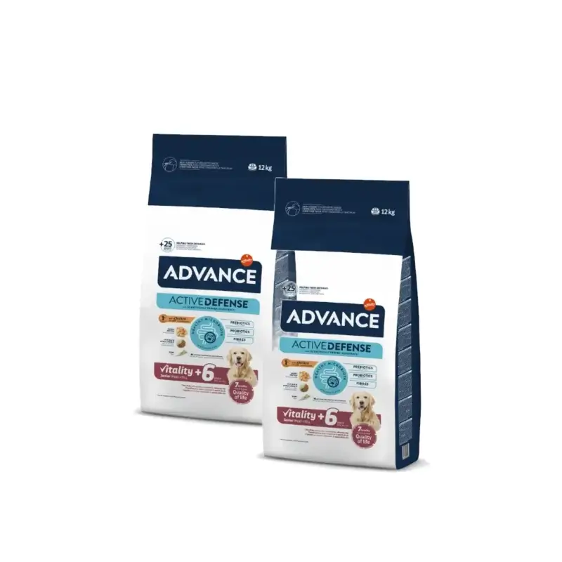 Advance Senior Maxi +6 Pollo y Arroz , 12 kg