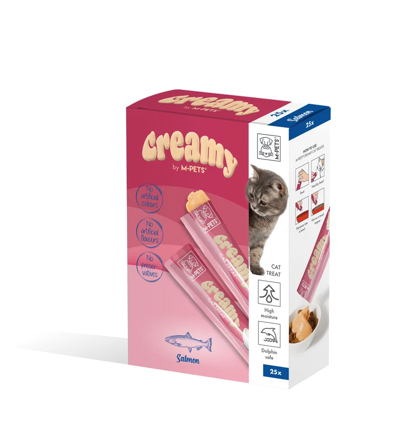 Creamy Treats Pack for Cats - Salmon 25 pcs