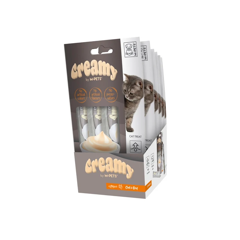 Creamy Treats for Cats - Cod & Beef