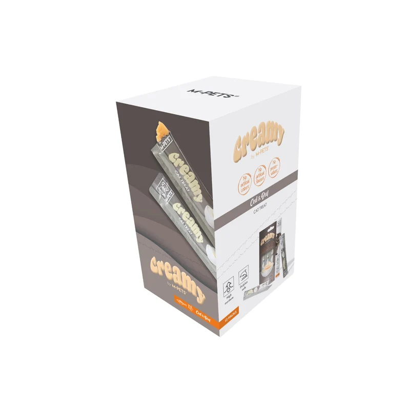 Creamy Treats for Cats - Cod & Beef