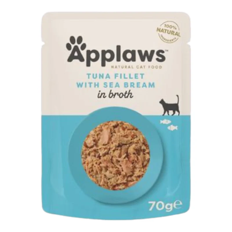 Applaws Caldo Atún con Dorada para Gatos 70g