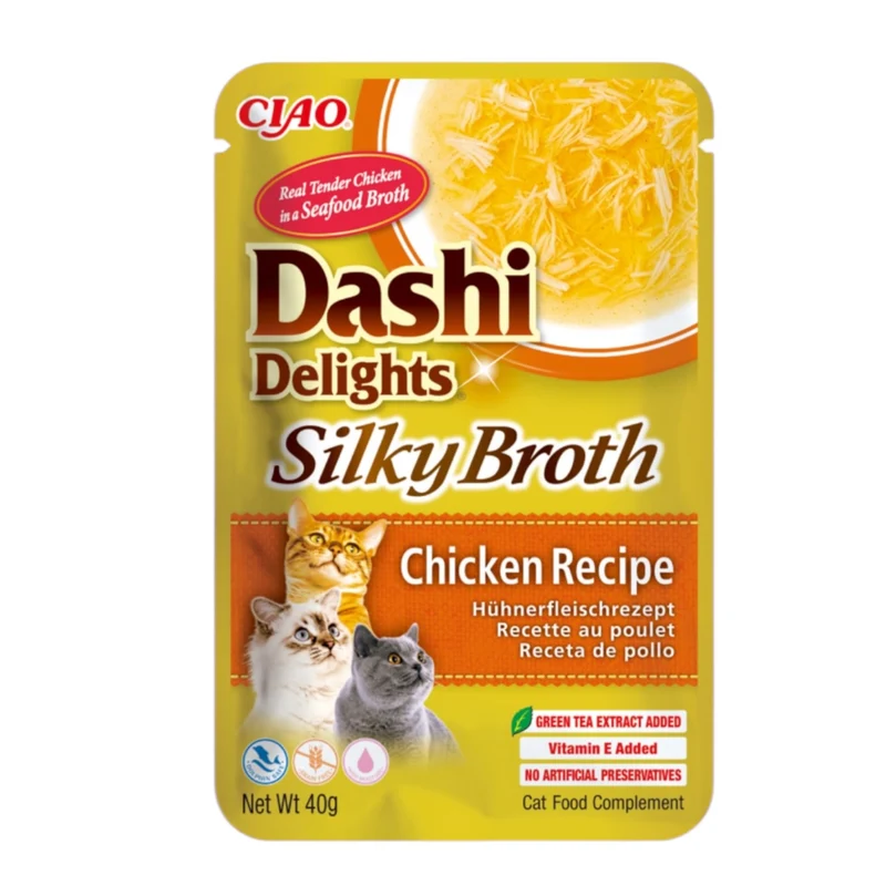 Dashi Silky Broth Pollo para Gatos