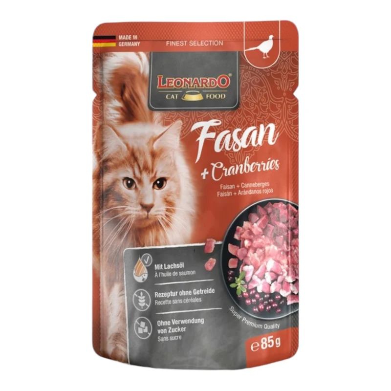 Leonardo Finest Selección Faisán y Arándanos 85g