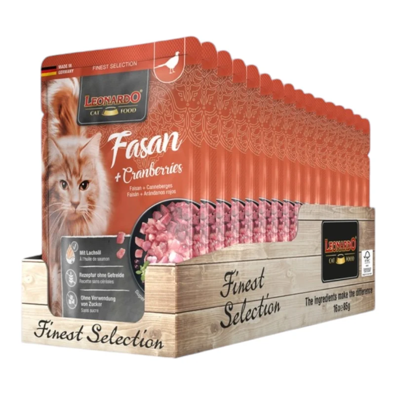 Leonardo Finest Selección Faisán y Arándanos 85g