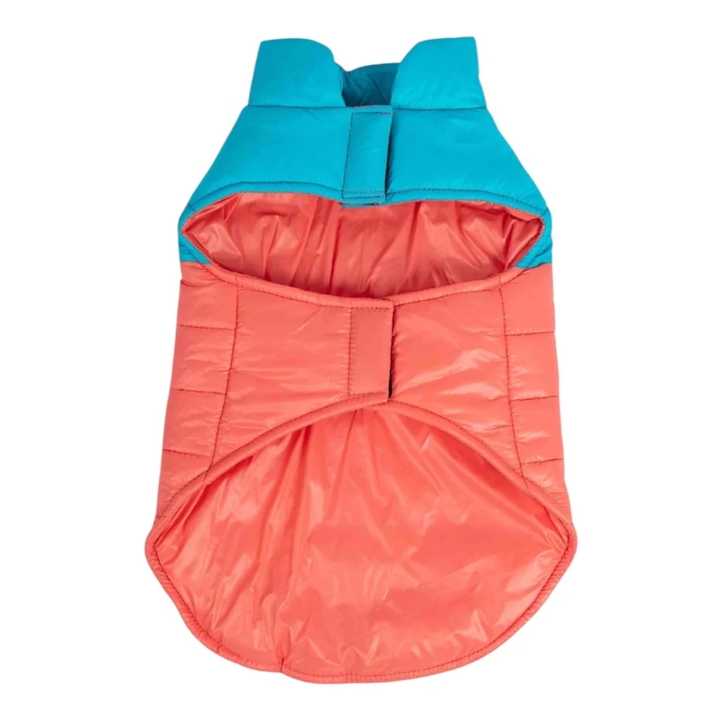 Abrigo de invierno para perro Pup Hound Coral