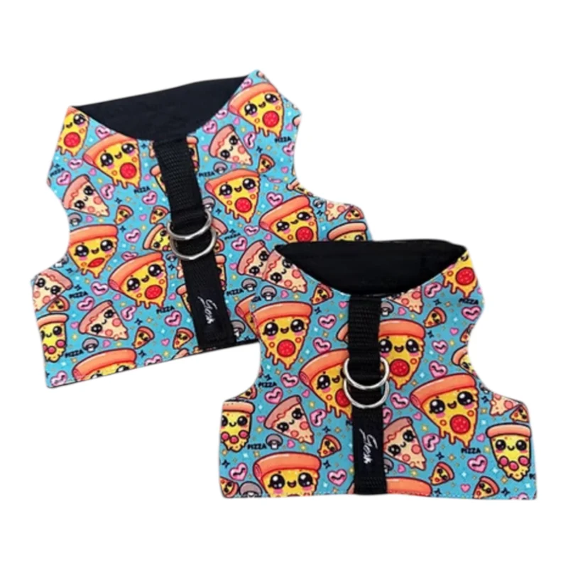 Gosk Arnés Velcro Pizza para Perros — Chaleco ECO Tallas XS-M