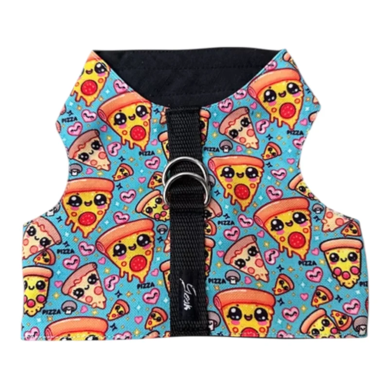 Gosk Arnés Velcro Pizza para Perros — Chaleco ECO Tallas XS-M