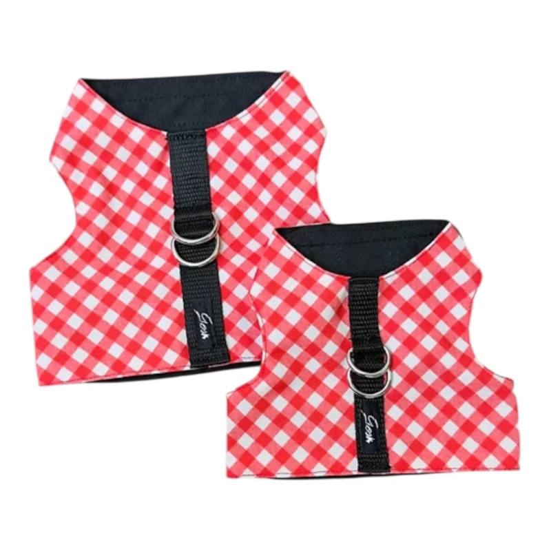 Gosk Arnés Velcro Vicky Rojo para Perros — Chaleco ECO Tallas XS-M