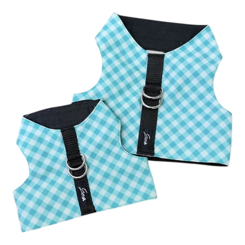 Gosk Arnés Velcro Vicky Azul para Perros — Chaleco ECO Tallas XS-M