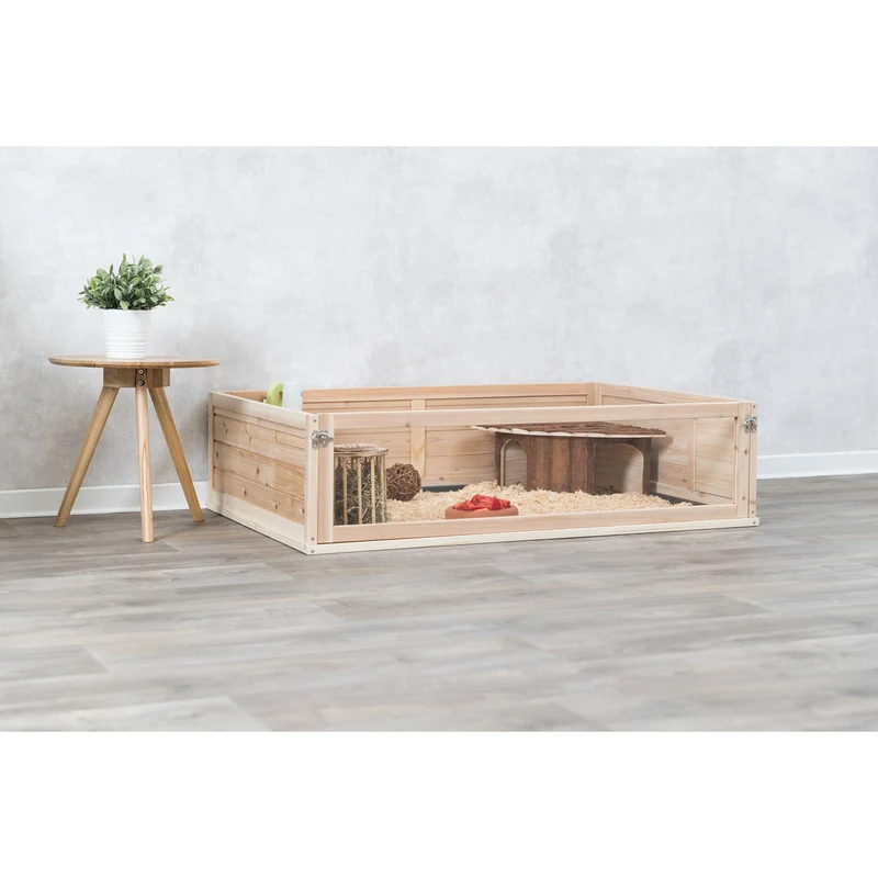 Trixie Recinto Interior Dormitorio para Conejos — Madera Natural M y L