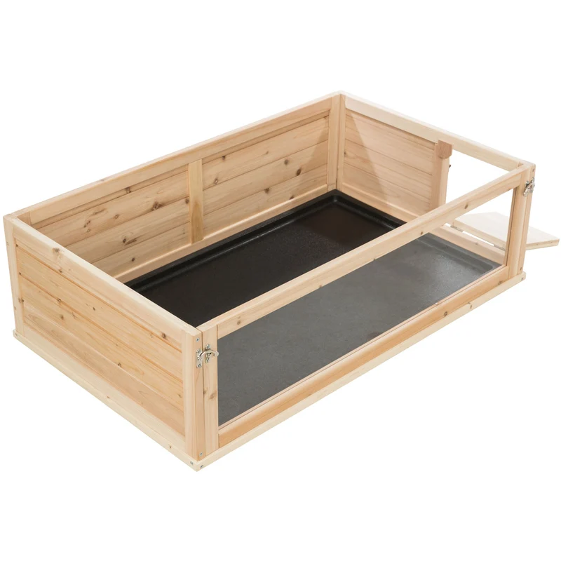 Trixie Recinto Interior Dormitorio para Conejos — Madera Natural M y L