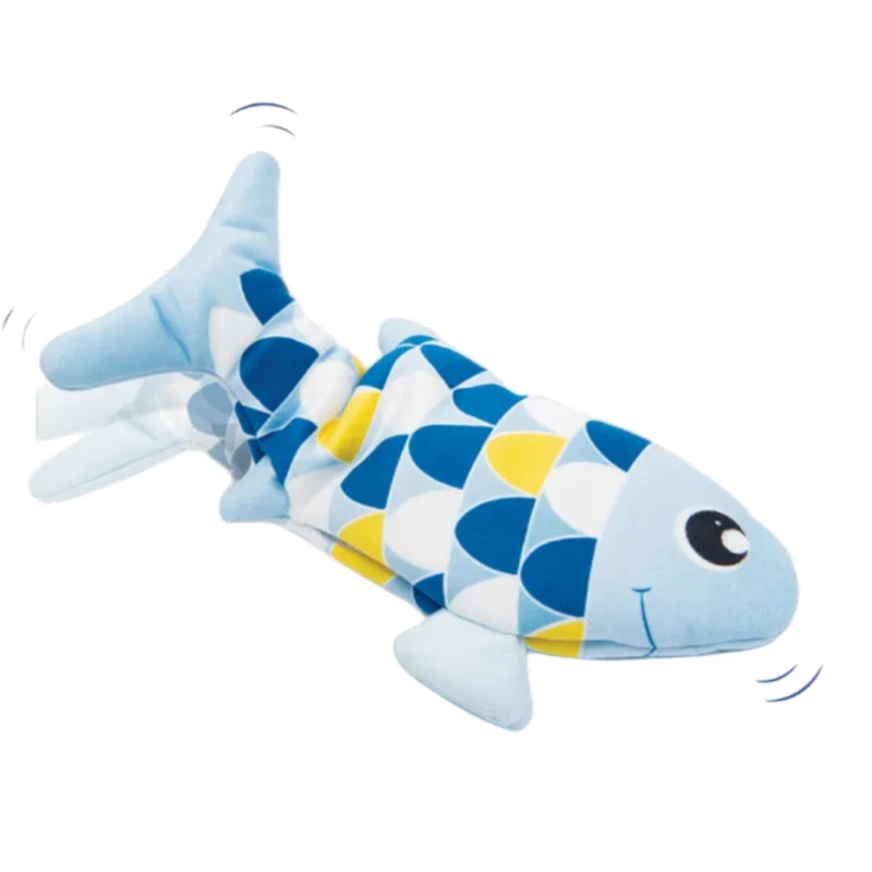 Catit Groovy Animales Bailarines para Gatos — Pez o Gecko Interactivo