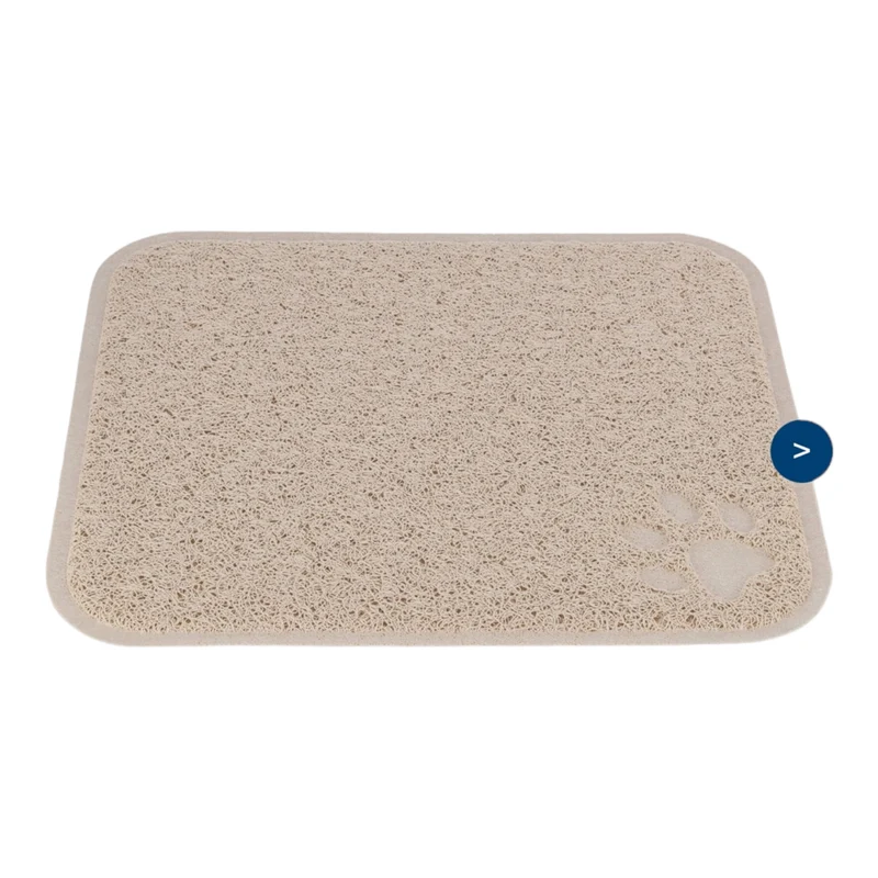 Flamingo Esterilla de Silicona para Arenero de Gatos — Beige o Azul