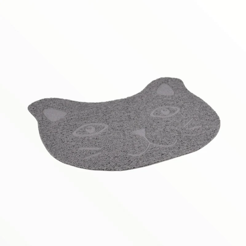 Flamingo Esterilla de Silicona Gris para Arenero de Gatos — Pancho