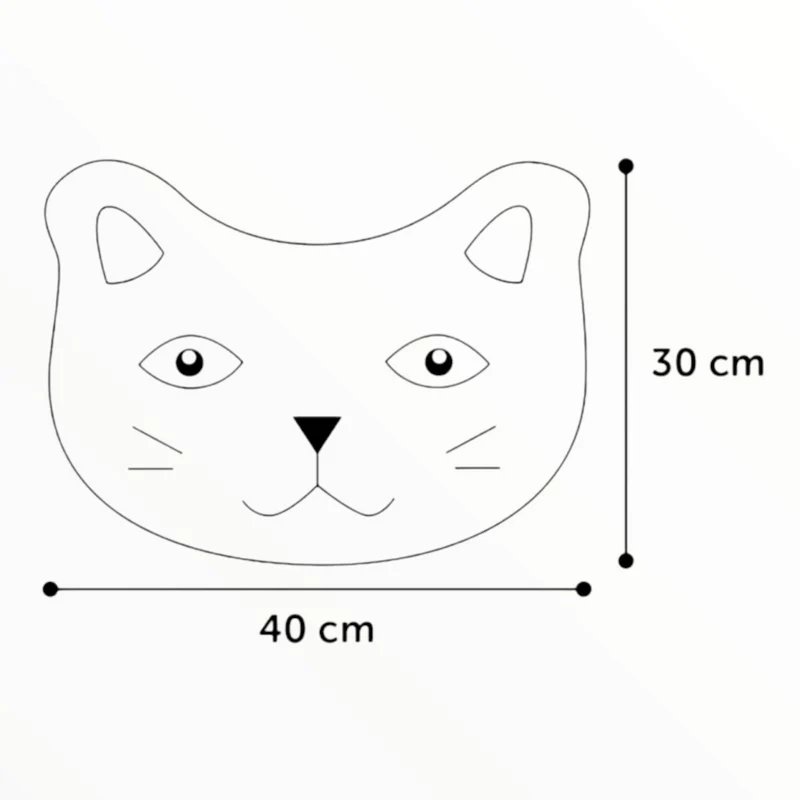 Flamingo Esterilla de Silicona Gris para Arenero de Gatos — Pancho