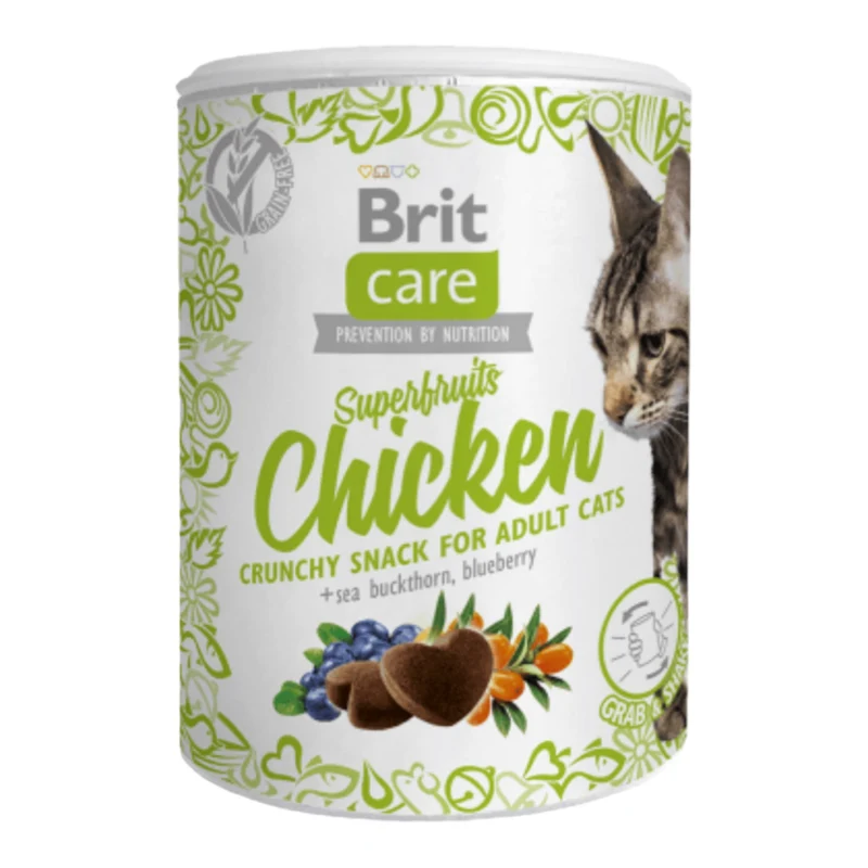 Brit Care Snacks Super Fruits Pollo para Gatos