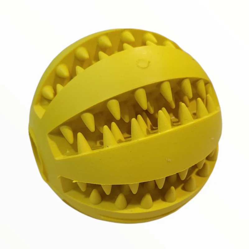 Gloria Pets Pelota Dental para Perros Pequeños — Caucho Natural 5cm