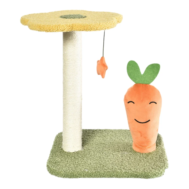 Rascador Carrot My Garden para Gatos — Diseño Zanahoria Divertido